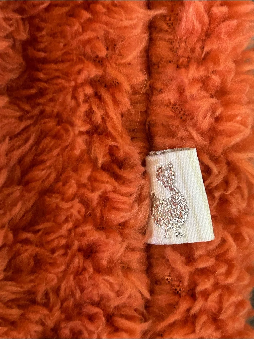 Duck Duck Goose Lion Hooded Infant One-Piece - Rust 0-3 months nwt